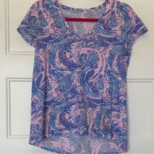 Lilly Pulitzer Etta Top Lilly Pulitzer Top Maybe Gator